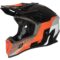 CASCO CROSS JUST1 J38 KORNER Arancione Nero