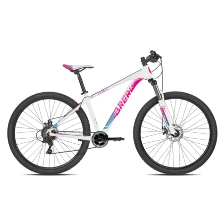 Bicicletta BRERA HYPER RACE 1x8V 24” MTB FUXIA ACCIAIO – DISCO MECCANICO